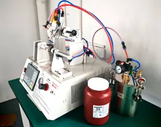 Side fill plug gluing - SFD factory