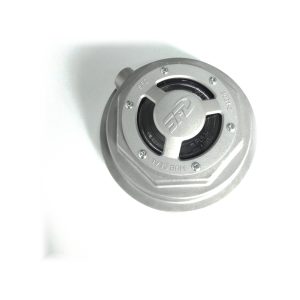 DO-4075 Aluminum Trailer Oil Hubcap for Pro-Par axles 6-1/4in-8UN Screw-on (Defender)