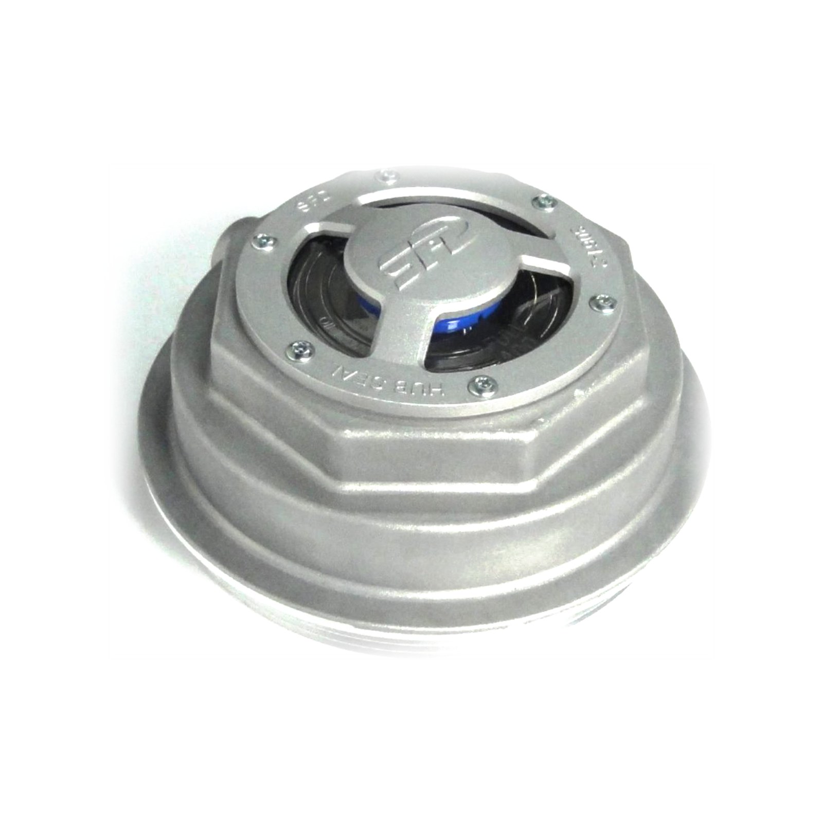 DO-4075 Aluminum Trailer Oil Hubcap for Pro-Par axles 6-1/4in-8UN Screw-on (Defender) - image 2