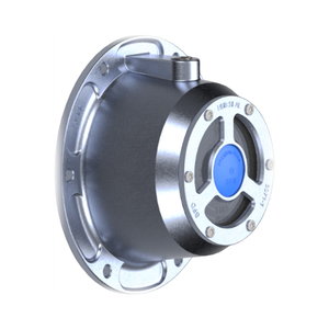 SO-4195P Aluminum Trailer Oil Hubcap 6-3/4in Bolt Circle 6 Hole (Shield Premium)